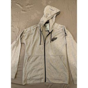 Adidas Detroit Red Wings NHL Gray Stadium ID Full